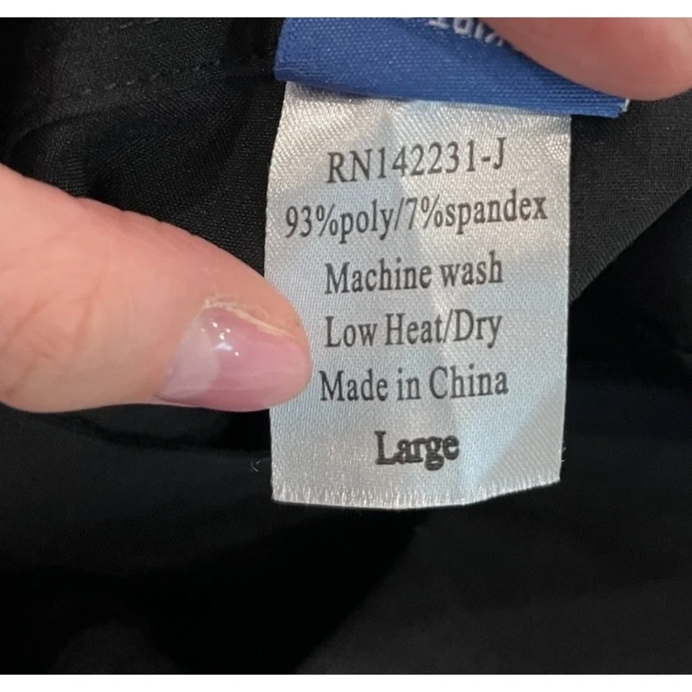 Ripskirt Hawaii Black Women's Activewear‎ Wrap Skirt Size Large